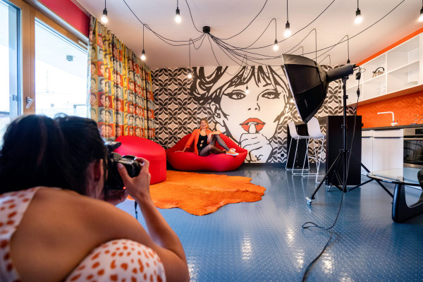 Fotoshooting für den DSC-Kalender