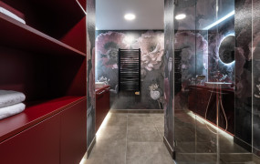 Suite Honey Mohn  Dusche - Designhotel Laurichhof Pirna