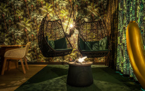 Suite Mogli Wohnzimmer - Designhotel Laurichhof Pirna