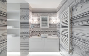 Suite Whiteout Bad - Designhotel Laurichhof Pirna